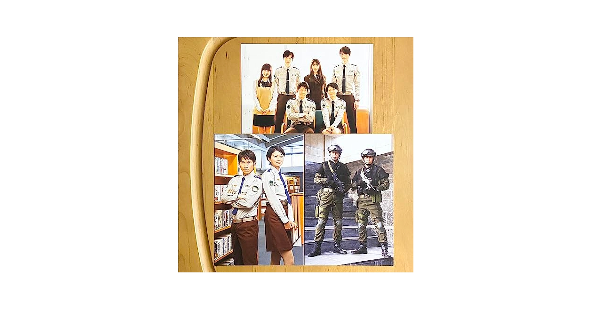 岡田准一　生写真風ポストカード/シール/雑誌切り抜き/トレカ Amazon.co.jp: 図書館戦争 特典 ポストカード V6 岡田准一 福士